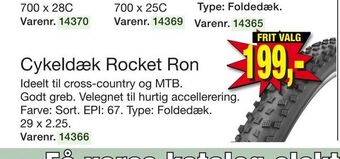 Harald Nyborg Cykeldæk Rocket Ron tilbud