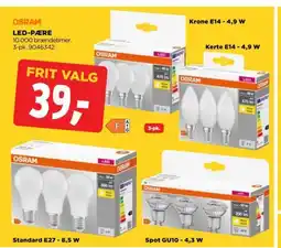 jem & fix Osram led-pære tilbud
