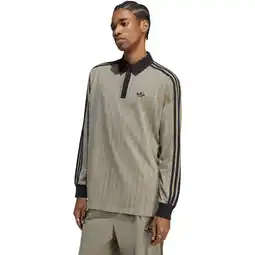 Sport 24 adidas Originals Pinstripes Langærmet Polo T-shirt Herre tilbud