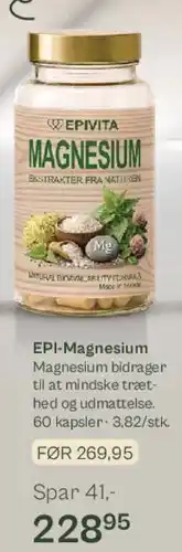 Helsam EPI-Magnesium tilbud