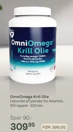 Helsam OmniOmega Krill Olie tilbud