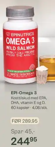 Helsam EPI-Omega 3 tilbud