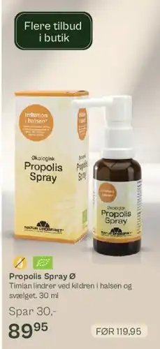 Helsam Propolis Spray Ø tilbud