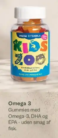 Helsam Kids Zoo Omega 3 (gummies) tilbud