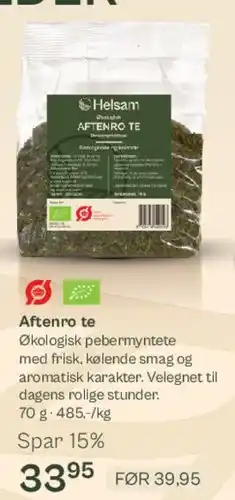 Helsam Aftenero te tilbud