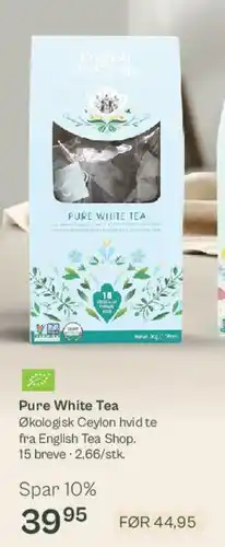 Helsam Pure White Tea tilbud