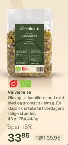 Helsam Velvære te tilbud