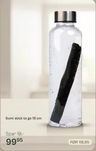 Sumi stick to go 15 cm
