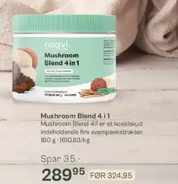 Helsam Mushroom Blend 4 i 1 tilbud