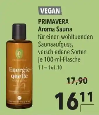 Primavera Aroma Sauna