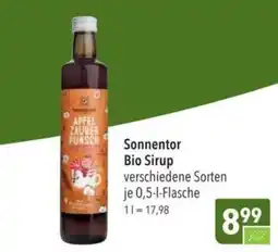 Citti Sonntentor Bio Sirup tilbud