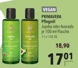 Citti Prima vera Pflegeöl tilbud