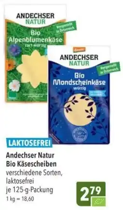 Citti Andechser Natur Bio Käsescheiben tilbud