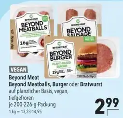 Citti Beyond Meat Beyond Meatballs, Burger oder Bratwurst tilbud