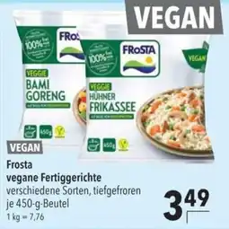 Citti Frosta vegane Fertiggerichte tilbud