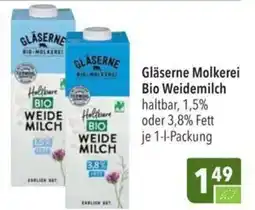 Citti Gläserne Bio Weidemilch tilbud