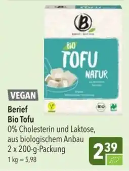 Citti Berief Bio Tofu tilbud
