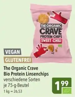 Citti The Organic Crave Bio Protein Linsenchips tilbud