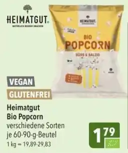 Citti Heimatgut Bio Popcorn tilbud