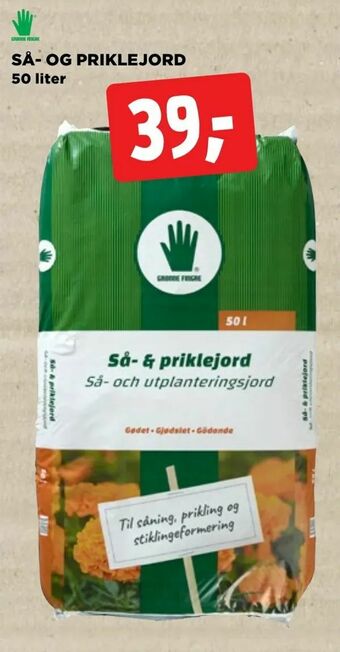 jem & fix Så- og priklejord tilbud