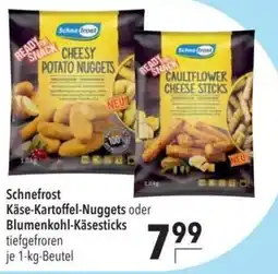 Citti Schnefrost Käse-Kartoffel-Nuggets oder Blumenkohl-Käsesticks tilbud