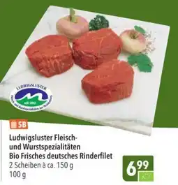 Citti Ludwigsluster Bio Frisches deutsches Rinderfilet tilbud