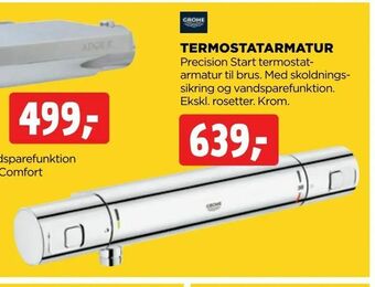 jem & fix Termostatarmatur tilbud