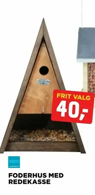 Foderhus med redekasse