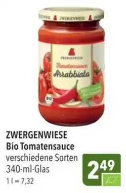 Citti Zwergenwiese Bio Tomatensauce tilbud