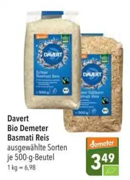 Citti Davert Bio Demeter Basmati Reis tilbud