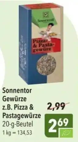 Citti Sonntor Gewürze z.B. Pizza & Pastagewürze tilbud