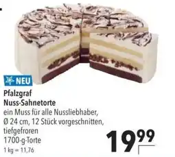 Citti Pfalzgraf Nuss-Sahnetorte tilbud