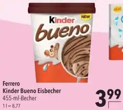 Citti Ferrero Kinder Bueno Eisbecher tilbud