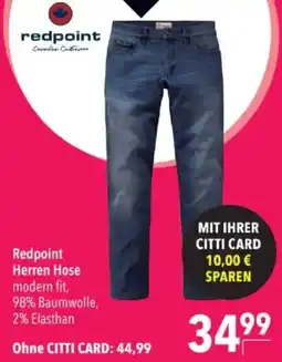 Citti Redpoint Herren Hose tilbud