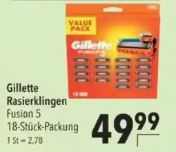 Citti Gillette Rasierklingen Fusion 5 tilbud