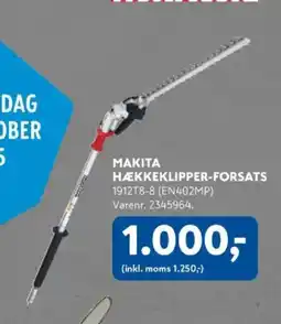 Davidsen Makita hækkeklipper-forsats tilbud