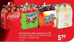 Citti Coca-Cola, Fanta, Sprite, mezzo mix oder lift tilbud