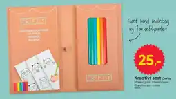 BigDollar Craftsy malebog og farveblyanter tilbud