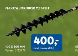 Davidsen Makita jordbor m/split tilbud
