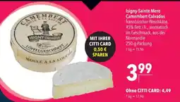 Citti Isigny Sainte Mere Camembert Calvados tilbud