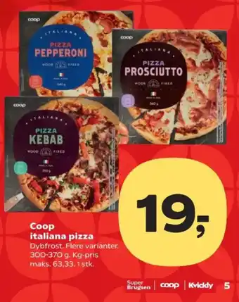 Coop italiana pizza