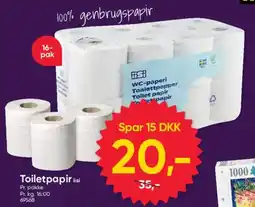 BigDollar iisi toilette papir tilbud