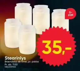 BigDollar Stearinlys tilbud
