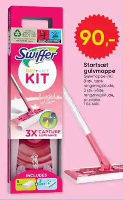 BigDollar Swiffer dry wet kit tilbud