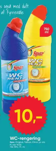 BigDollar Spar wc-rengøring tilbud