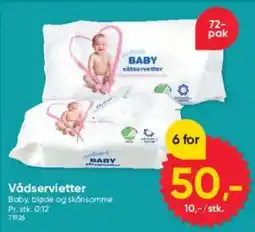 BigDollar Sudvard Baby vådservietter tilbud