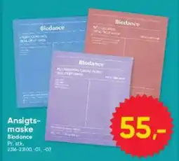 BigDollar Biodance ansigtsmaske tilbud
