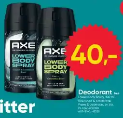 BigDollar Axe lower body spray tilbud
