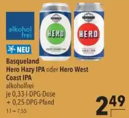 Citti Basqueland Hero Hazy IPA oder Hero West Coast IPA tilbud