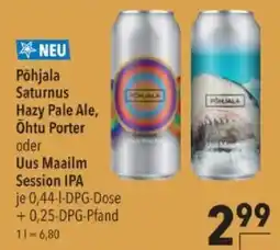 Citti Pöhjala Saturnus Hazy Pale Ale, Öhtu Porter oder Uus Maailm Session IPA tilbud